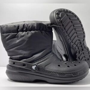 Crocs Classic Lined Neo Puff Boot Insulated Black